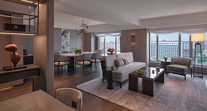Grand Hyatt Beijing Room Type - Two-Bedroom Family Apartment, 1 King Bed & 2 Twin Beds Grand Hyatt Beijing Room Type - Two-Bedroom Family Apartment, 1 King Bed & 2 Twin Beds
