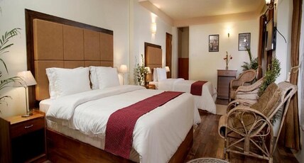 Kalimpong Mission valley homestay Room Type - Deluxe Premium Honeymoon Suite (Front View )