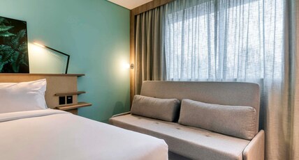 Novotel BH Savassi Room Type - Executive Room - 1 double bed and 1 sofa bed