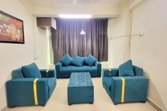 3 Bhk Air Deck luxury apartment | 2km from Airport