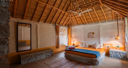 Zostel Hampi (Gangavathi) Room Type - Standard Mud Cottage (Non AC)