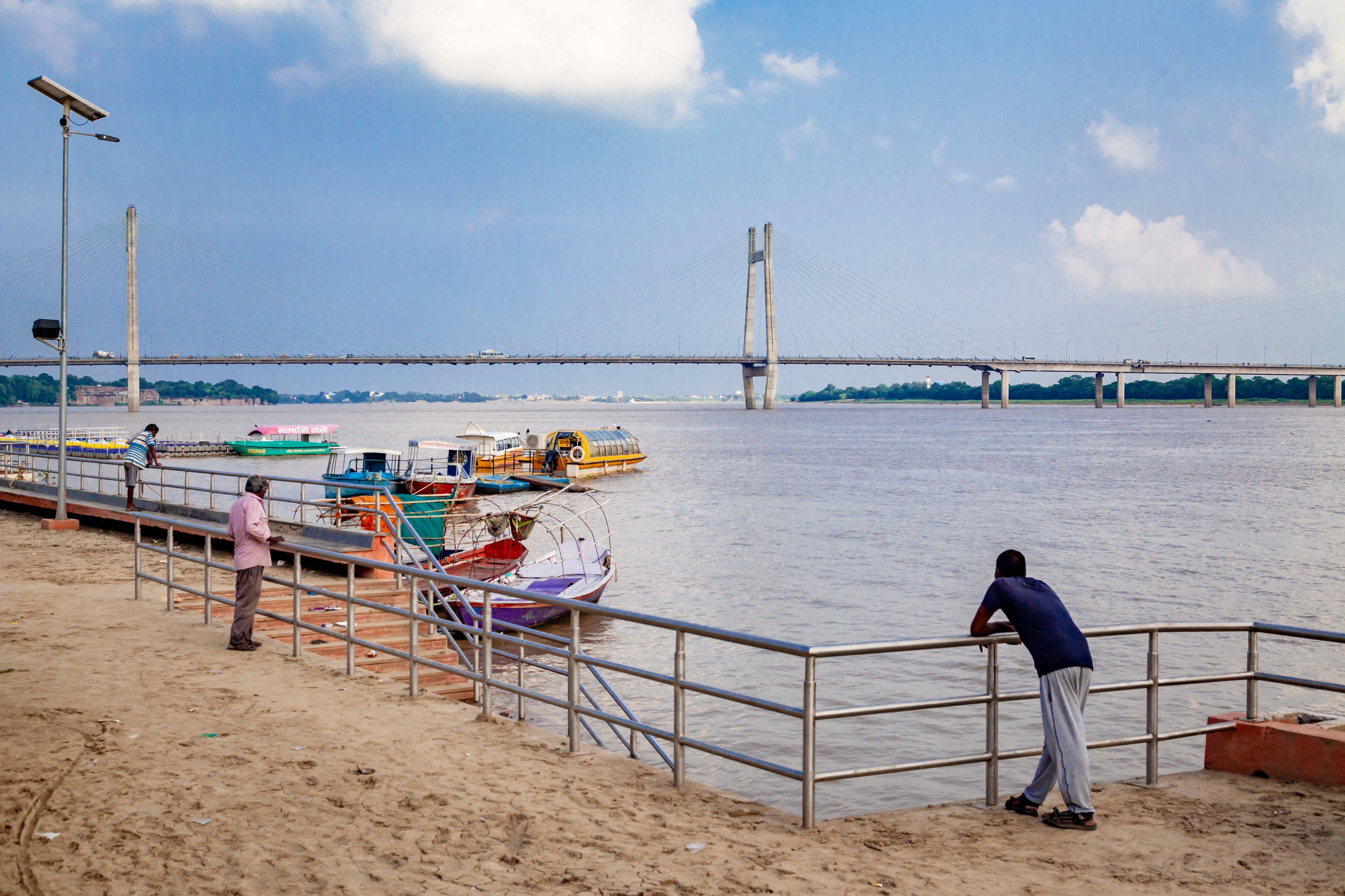 UPSTDC Triveni Darshan, Prayagraj (Bank of the Yamuna, Front of the Sangam) - Tap to explore photos