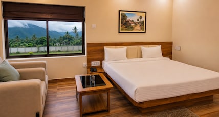 Chhau Palash Villa Baranti Room Type - Cottage Deluxe King Bed Room with Garden View Chhau Palash Villa Baranti Room Type - Cottage Deluxe King Bed Room with Garden View