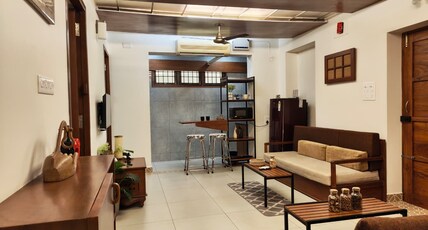 Villa Rosa 2 BHK - Near Rock Beach White Town Room Type - Villa Rosa 2 BHK - Near Rock Beach White Town