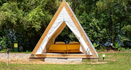 Camp Monk Bannerghatta Room Type - Air Frame Glamping Tent
