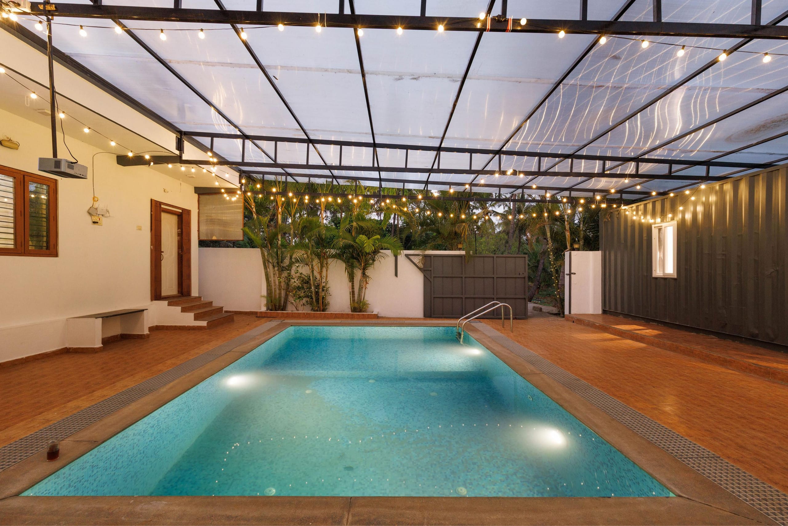 Airavati Villa Pool by StayJade 1hr E city - Tap to explore photos