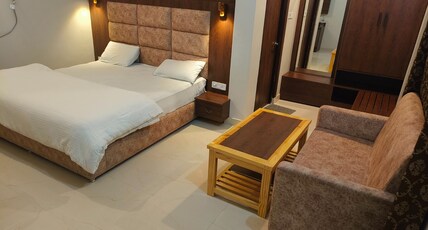 JP International Hotel Naimisharanya Room Type - AC Double Bed ( First Floor )