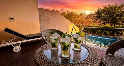 Turban Bhawani Heritage | Private Pool Suites | Resort in Kumbhalgarh. Room Type - Signature Room with Private Pool & Sitout.