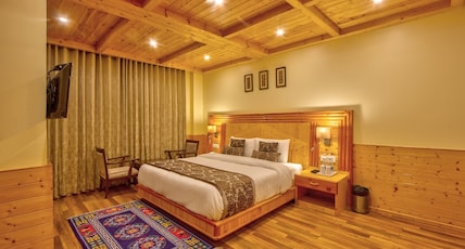 The Holiday Villa Resorts & Spa ( A Centrally Heated & Air cooled ) Room Type - Junior Room (without balcony) The Holiday Villa Resorts & Spa ( A Centrally Heated & Air cooled ) Room Type - Junior Room (without balcony)