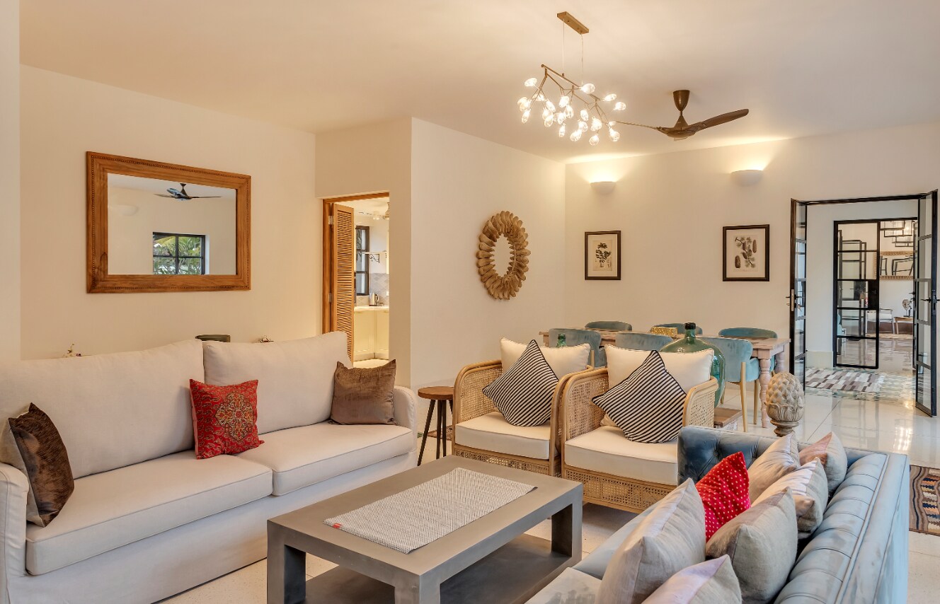 Hireavilla | Casa Brilhante - 4BHK Villa with Private Pool & Garden - Tap to explore photos