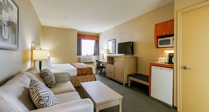 Best Western Peace Arch Inn Room Type - 1 King Bed, Non-Smoking, High Speed Internet Access, Sofabed, Microwave And Refrigerator, Continenta Best Western Peace Arch Inn Room Type - 1 King Bed, Non-Smoking, High Speed Internet Access, Sofabed, Microwave And Refrigerator, Continenta