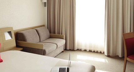 Novotel Perpignan Room Type - Superior Room with 1 queen-size bed and 1 sofa bed