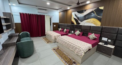 Malhar Resort Room Type - Family Room with Gallery and Mountain View
