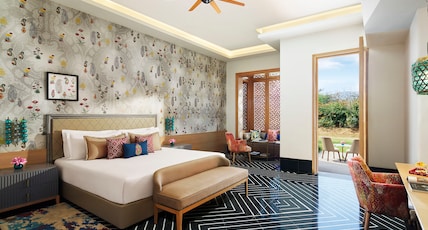 Taj Devi Ratn Resort & Spa, Jaipur Room Type - Grand Luxury Room King Bed with Bathtub & Garden or Terrace Sit-out Taj Devi Ratn Resort & Spa, Jaipur Room Type - Grand Luxury Room King Bed with Bathtub & Garden or Terrace Sit-out