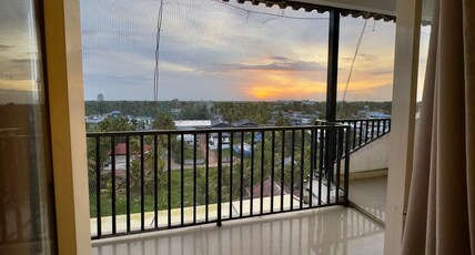 Ragamalika Apartment Stay Room Type - Three Bedroom AC  Family Room with Balcony