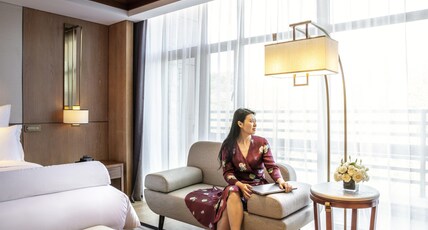 Pullman Changbaishan Resort Room Type - DELUXE SUITE, Lounge Access, 1 King Size Bed, Private Balcony Pullman Changbaishan Resort Room Type - DELUXE SUITE, Lounge Access, 1 King Size Bed, Private Balcony