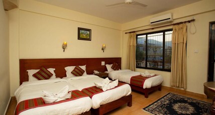 Hotel Orchid Pokhara Room Type - Deluxe Triple Room