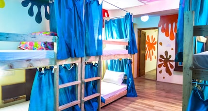 La Vaca India Hostel Manali | Rooms & Dorms Room Type - Mixed Dorm | 1 Bed in 6 Bed Dormitory Room | Attached Washroom La Vaca India Hostel Manali | Rooms & Dorms Room Type - Mixed Dorm | 1 Bed in 6 Bed Dormitory Room | Attached Washroom