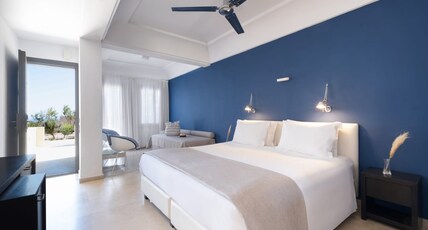 The Majestic Hotel, Santorini in Fira Room Type - Triple Room with Garden View The Majestic Hotel, Santorini in Fira Room Type - Triple Room with Garden View
