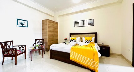 Olive Luxe Apartments | Golf Course Road Room Type - Studio with Balcony Olive Luxe Apartments | Golf Course Road Room Type - Studio with Balcony