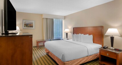 Best Western North Roanoke Room Type - Accessible - 1 King, Mobility Accessible, Communication Assistance, Roll In Shower, Microwave And Re