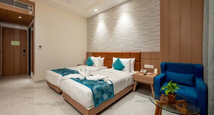 The Orchid Jamnagar Room Type - Deluxe Room Twin Bed