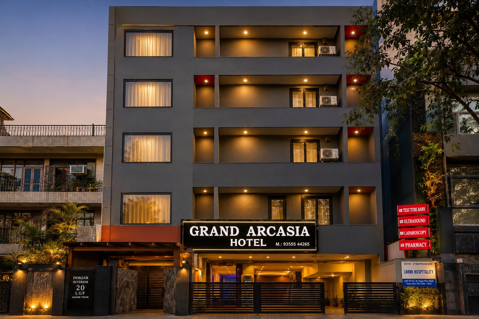Hotel Grand Arcasia Karkardooma - Anand Vihar - Tap to explore photos