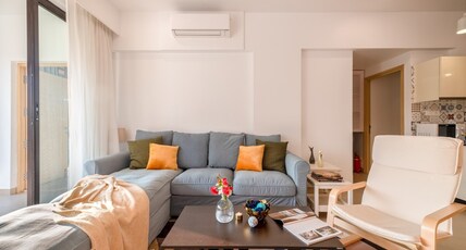 tisyastays | Quaint & Picturesque 2BHK Apartment with Infinity Pool, 5mins to beach Room Type - tisyastays | Quaint & Picturesque 2BHK Apartment