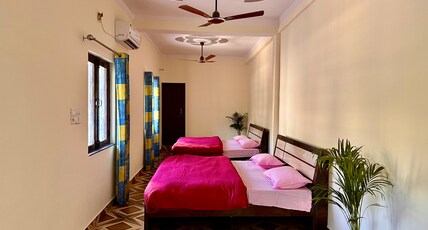 Yog Vidhya Homestay Room Type - Spacious 4-Bed Private Room in Tapovan Rishikesh