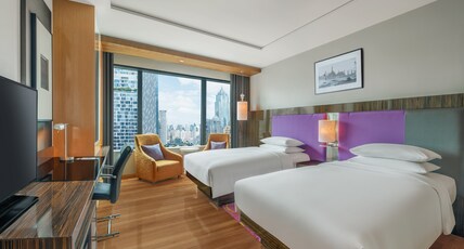 Renaissance Bangkok Ratchaprasong Hotel Room Type - R Discoveries, 2 Double, Guest room, 2 Double