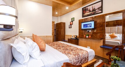Hamta Foothills Cottage,Centrally Heated River side Cottage, Manali Room Type - Super deluxe room centrally heated with private balcony Hamta Foothills Cottage,Centrally Heated River side Cottage, Manali Room Type - Super deluxe room centrally heated with private balcony