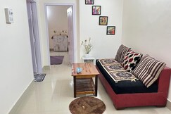 2 BHK Parking Wi fi Garden access