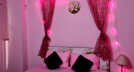 Navolux Gray Room AC room with Balcony Room Type - Blossom Pink Room (Non AC)