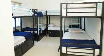 Slackpackr Malakpet Hyderabad Room Type - Bed in 8-Bed Mixed Dormitory Room
