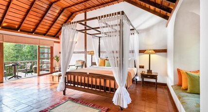 EVOLVE BACK, COORG Room Type - Lily Pool Duplex with Bathtub