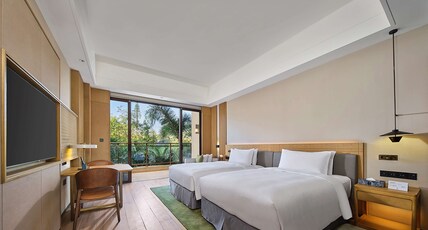 DoubleTree by Hilton Lingshui Hot Spring Room Type - TWIN  GARDEN VIEW ROOM