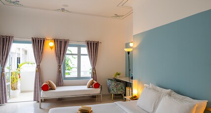 Moustache Udaipur Verandah Room Type - Deluxe Double Room With Balcony