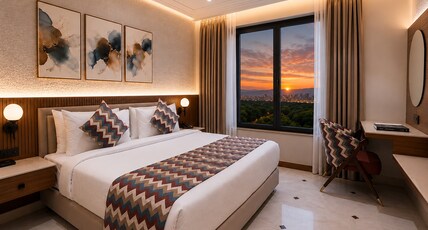Shanti Sarovar Haridwar Room Type - Deluxe Room (Mountain View)
