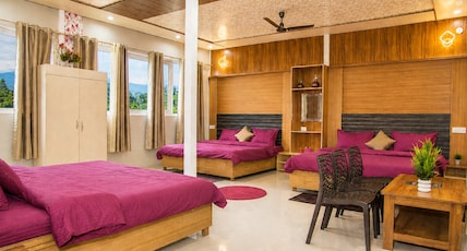 The Green Horizon Kanatal Room Type - Premium Family Room with Mountain View The Green Horizon Kanatal Room Type - Premium Family Room with Mountain View