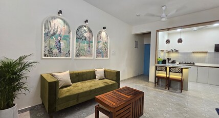 Candolim 1BHK Work Beach Long Stay Ready A104 Room Type - Candolim 1BHK Work Beach Long Stay Ready A104