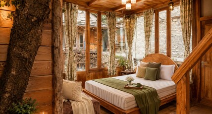 Swastikaa Aashiyana Home Stay Room Type - Tirthan luxe (jacuzzi)