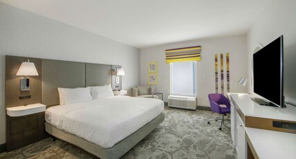 Hampton Inn & Suites Raleigh-Durham Airport-Brier Creek Room Type - 1KNG MOB HEAR ACC W TUB NS