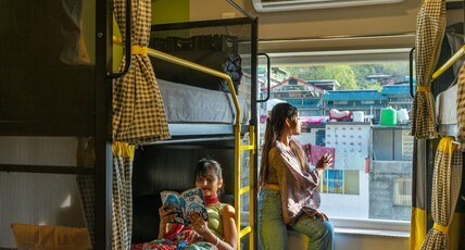 The Hosteller Rishikesh Ganges Room Type - Bed in 6 Bed Mixed Dormitory