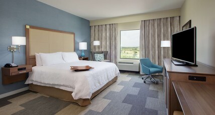 Hampton Inn by Hilton Snyder TX Room Type - 1KNG MOB HEAR ACC W TUB NS