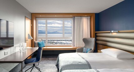 Movenpick Hotel Lausanne Room Type - Deluxe 2 Twin Beds Lake View