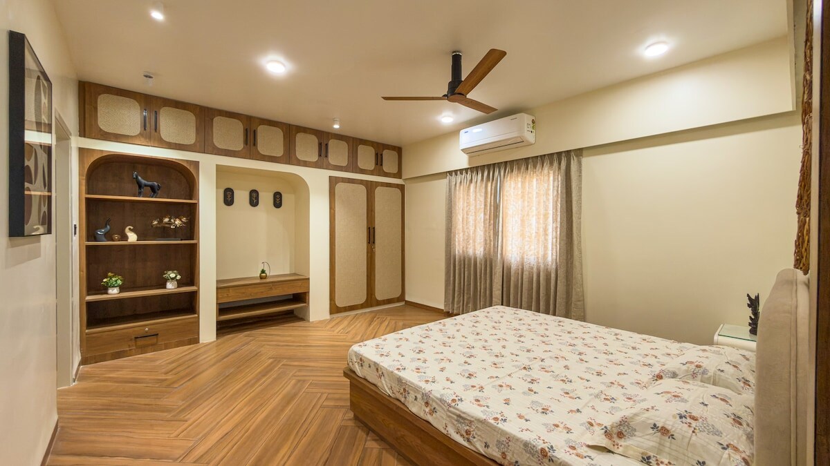 Skylux by Vibella | 1BHK Penthouse Near Vijay Nagar - Tap to explore photos