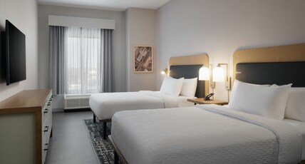 Homewood Suites by Hilton Raleigh/Downtown Room Type - 2 QUEEN 1 BEDROOM SUITE