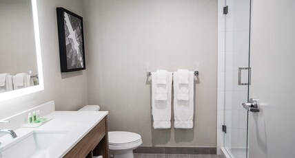 Holiday Inn & Suites Calgary South - Conference Ctr Room Type - 1 King Bed 1 Bedroom Suite Sofa Bed Holiday Inn & Suites Calgary South - Conference Ctr Room Type - 1 King Bed 1 Bedroom Suite Sofa Bed