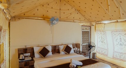 NightStayCamp Room Type - Bedroom