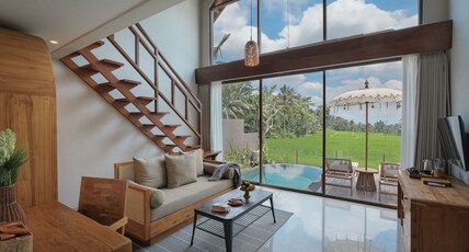 Ascarya Ubud Room Type - Rice Terrace Mezzanine One Bedroom Pool Villa Ascarya Ubud Room Type - Rice Terrace Mezzanine One Bedroom Pool Villa